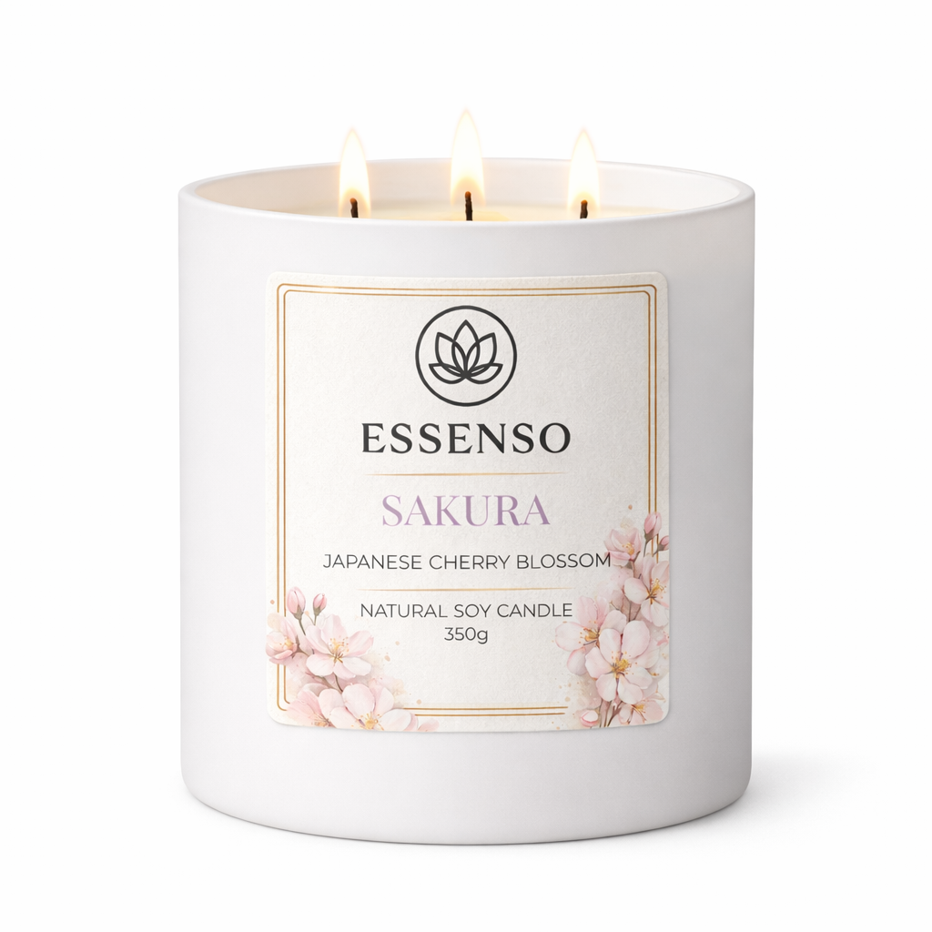 Świeca sojowa Sakura 400ml