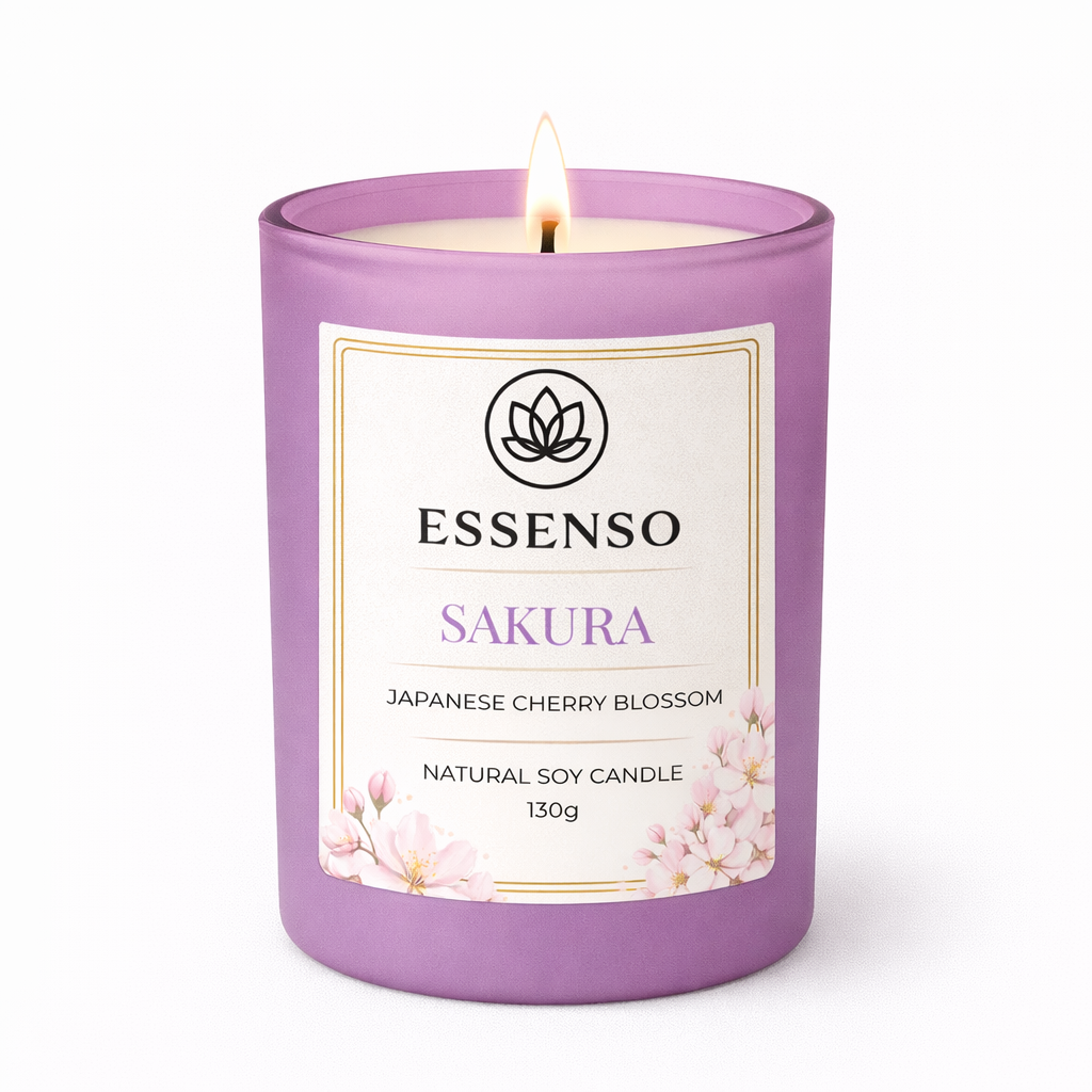 Świeca sojowa Sakura 180ml