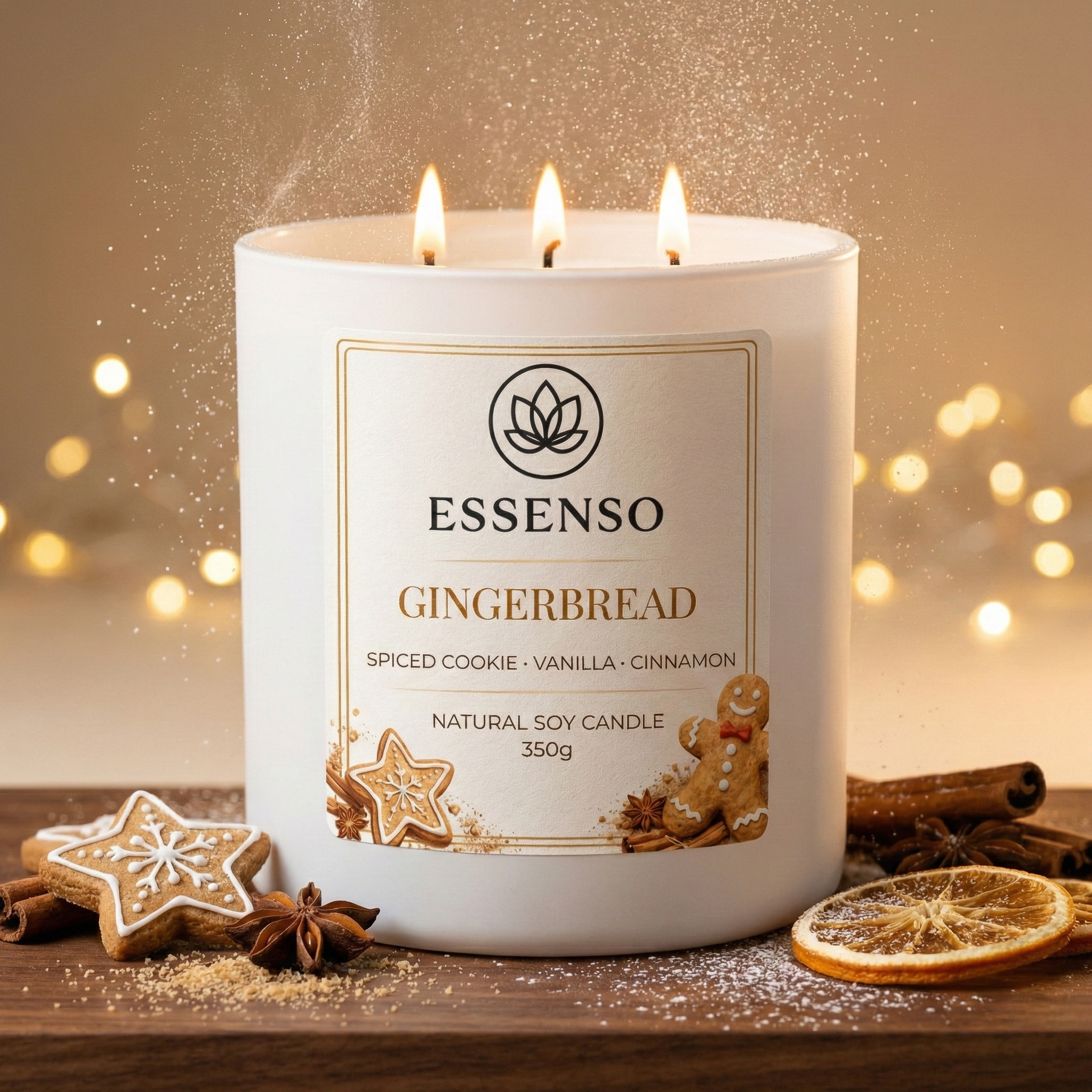 Świeca sojowa Gingerbread 400ml - obrazek 2